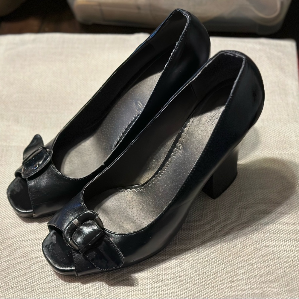 Ana black heels Size 11